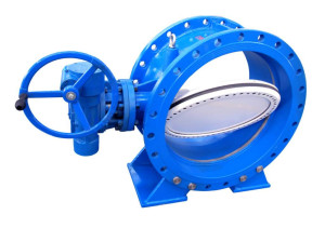 Затвор дисковый поворотный стальной (PN 16, DN 100 - 600)
